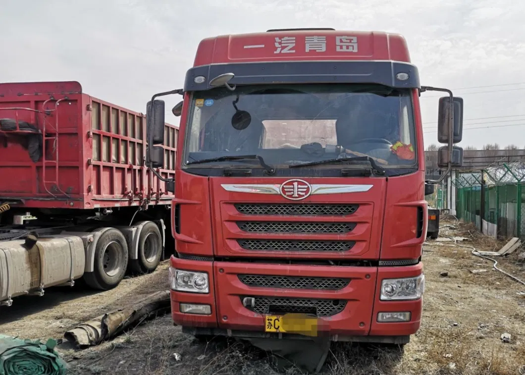 Hot Sale Used FAW Heavy Duty Cargo Tow Trucks 420HP 6X4 Trailer Head Tractor Truck in Cheap Price