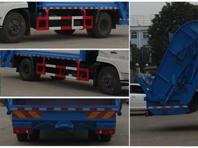 DFAC Tianjin 12CBM Compressive Garbage Truck السعر