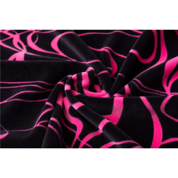 100% Polyester gestrickter super weicher Stoff für Bettwäsche
