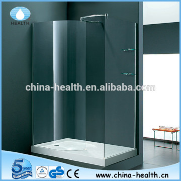 Quadrant glass entry style simple shower door, shower partition JQ301A