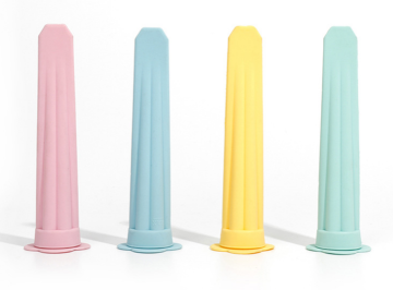 Silicone cylinder ice mold