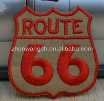 Custom Embroidered Patches, letter patches, number patches, laser cut edge, iron-on backing