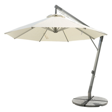 Outdoor Courtyard Umbrella Villa Shade Umbrella Set