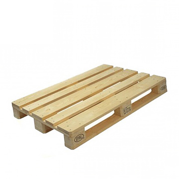 Pallet di legno pronto all&#39;esportazione