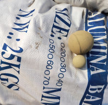 60-90mm Alumina Ceramic Media Ball