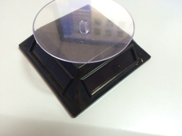 solar power rotary display turntable