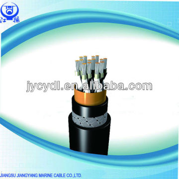 Armoured screen cable marine screen cable