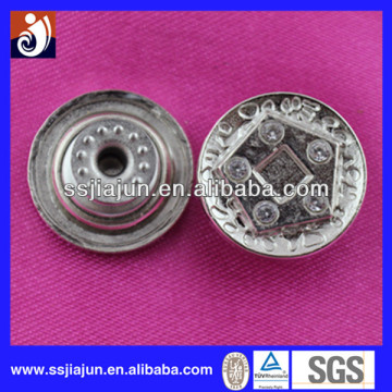 fashion zinc alloy rhinestone buttons garment accessories