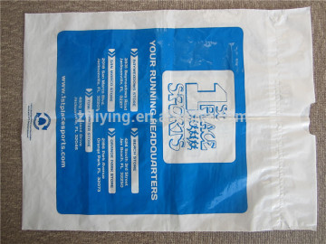Customized LDPE draw tape plastic bag for shopping