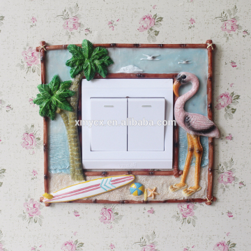 Going to the Beach Resin Decorative Switch Frame