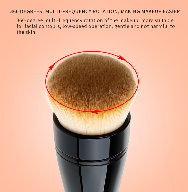 Beauty tool electric cosmetic brushes foundation makeup brush 3 in 1