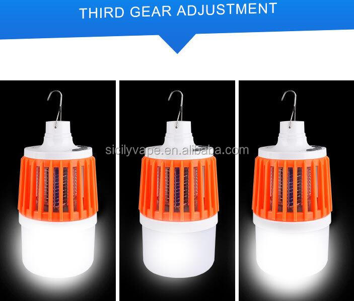 Rechargeable waterproof camping lantern Mosquito Killer, 2200mah LED Lantern Repellent light Insect Bug mosquito Trap