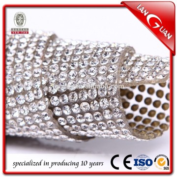 bling bling crystal mesh fabric rhinestone