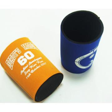 Neoprene Silk screen printing bottle cooler cover