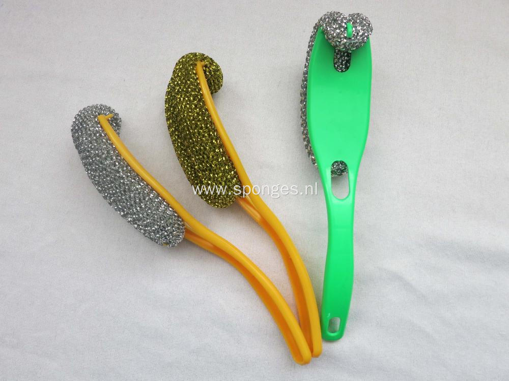 Durable steel wire kitchen cleaning brush