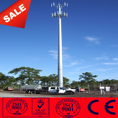 36 Meters Monopole And Communication Structure