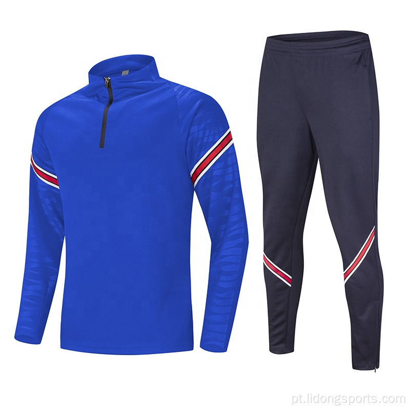 Man Soccer Tracksuit Hight Quality Football Training Suas