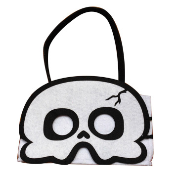 Multifunction Halloween party candy tote bag with mask