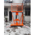 Mobile Electric Aluminum Lifting Platform Two Masts