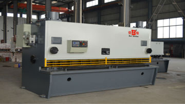 hydraulic guillotine sheet metal shears