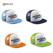 Promotional Printed Flat Brim Snapback Mesh Trucker Caps & Baseball Caps