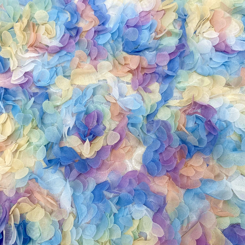 Embroidered Lace Fabric