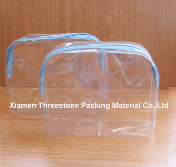 PVC pouches with zipper