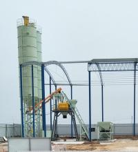 Hzs Series 35m3/H Mini Concrete Mixing Plant