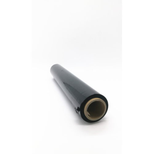 2 inch black translucent stretch film roll