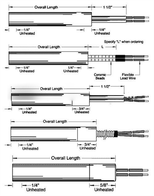 Single Head Cartridge Heater Electric Heaters