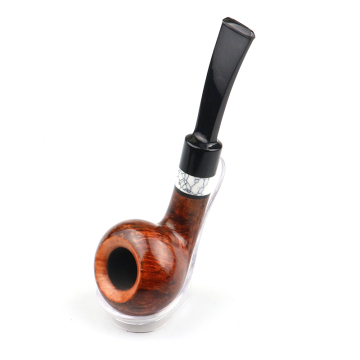 Foreign trade hot-selling round head smoking pipe high-grade briar smoking pipe