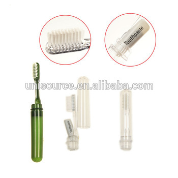 FDA Approval Travel Toothbrush with Toothpaste