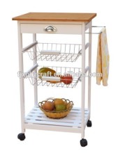 kitchen trolley white