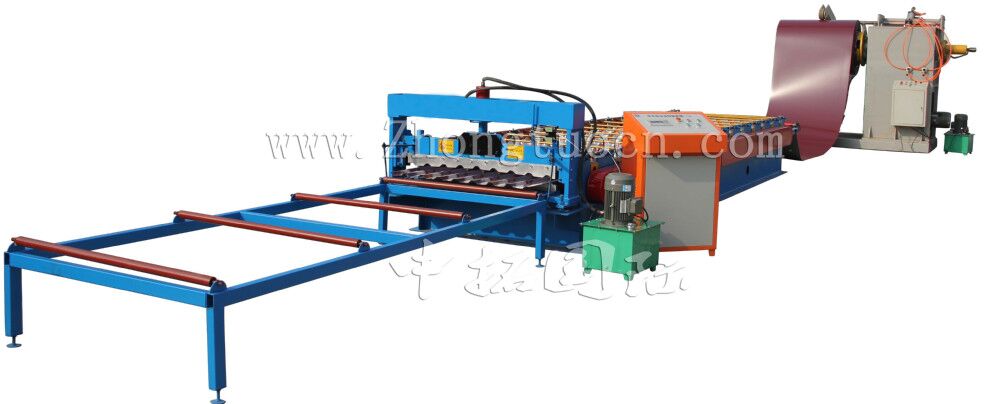 rullo formatore a doppio strato double layer roll forming machine