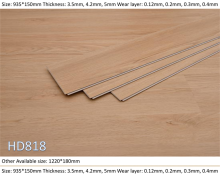 Stone Polymer Vinyl Flooring Products Durable