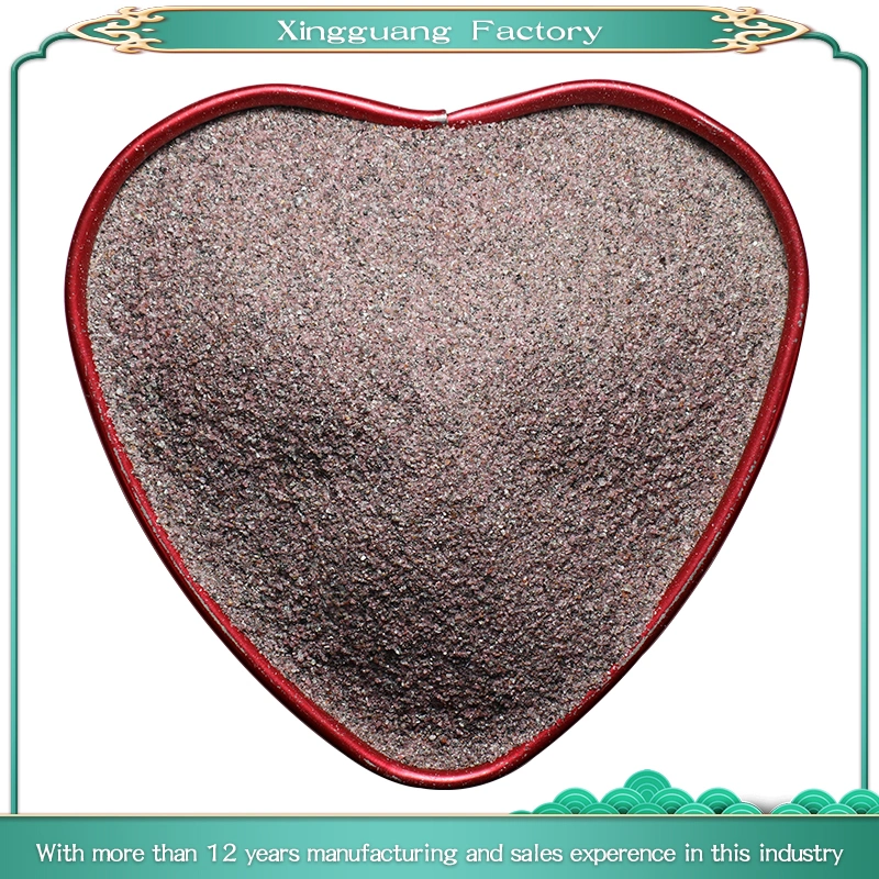 Natural River Red Garnet Sand for Sand Blasting