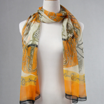 New polyester chiffon neckwear