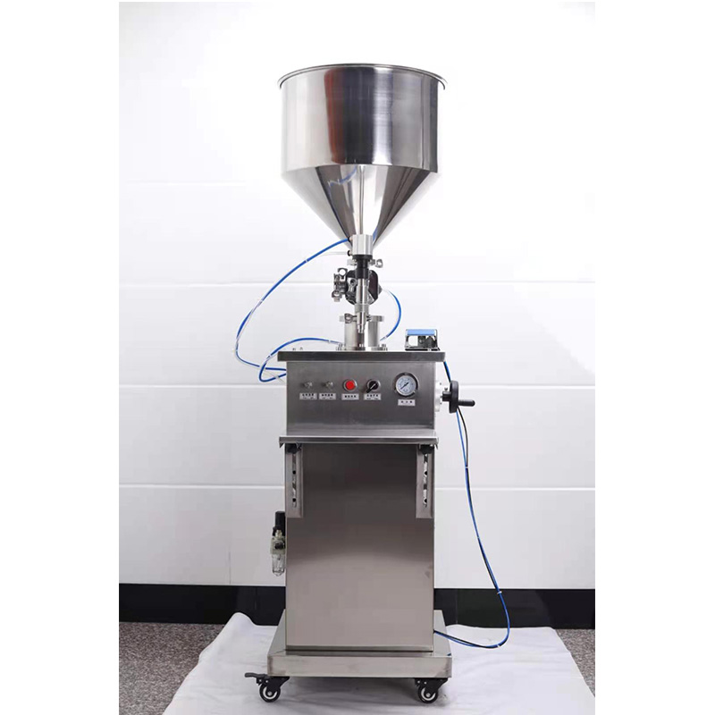 Vertical Pneumatic Single Head Cream Paste Filling Machine