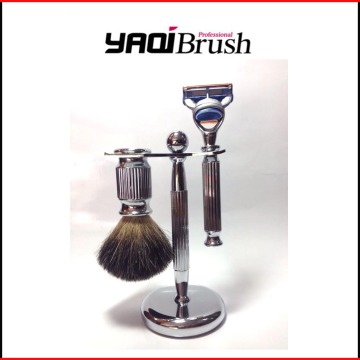 Men badger brush shaving sets