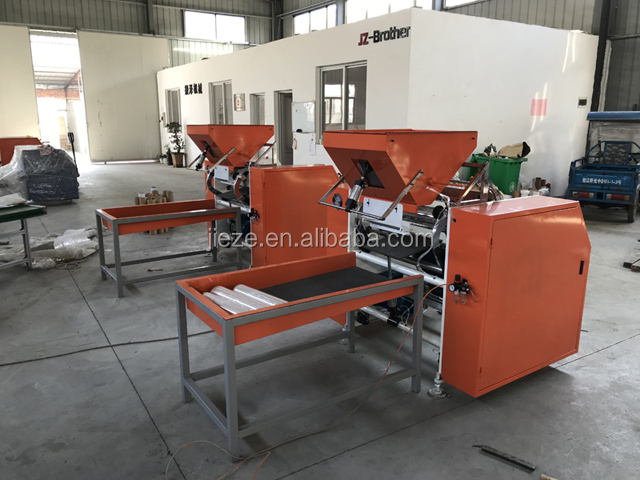 automatic stretch film rewinder machine