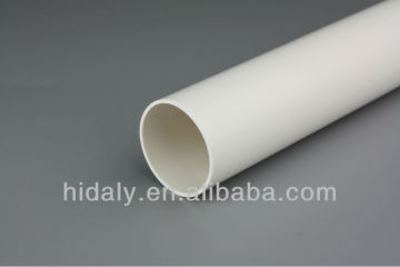 White Rigid Plastic PVC Electrical Conduits