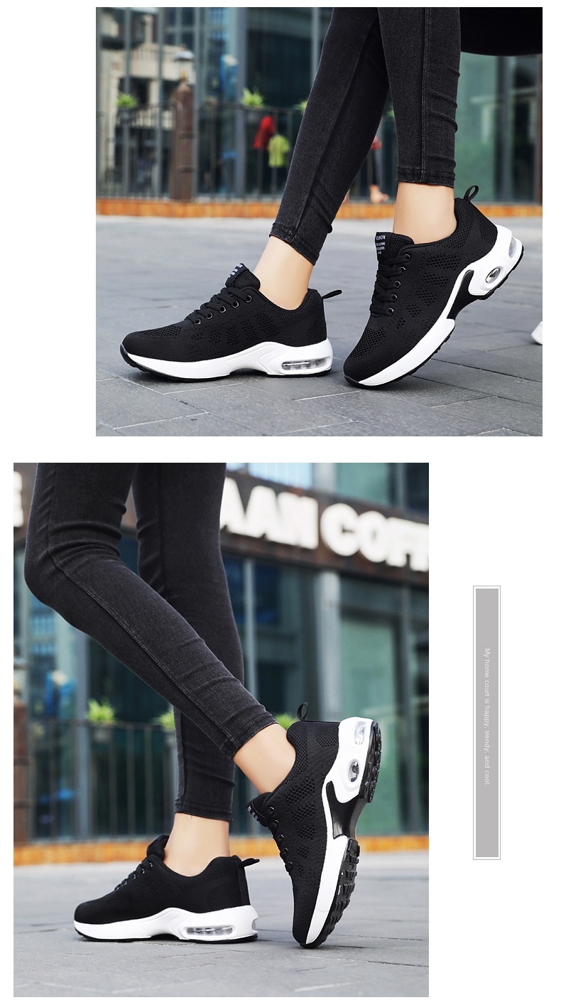 36-41 Breathable Casual Women's Sneakers Walking Sports Cushion Shoes for Women Anti-slip Sport Running Sneakers