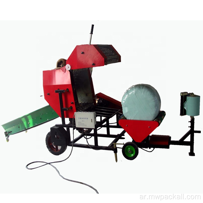 آلة زراعية مستعملة على نطاق واسع بيع حار صغير مكبس القش الدائري / مكبس القش الصغير