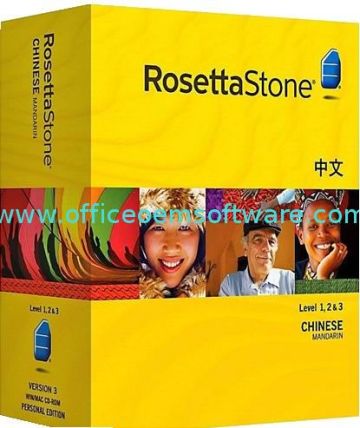 Rosetta Stone Version 3: Chinese (mandarin) Level 1-5 Set With Audio Companion