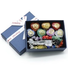 High Quality Natural Crystal Healing Stone Seven Chakra Crystal Case - Wholesale Gift