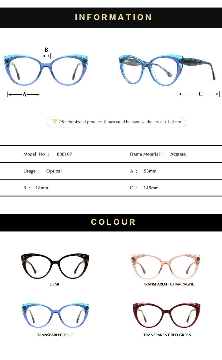 Fahsion Design Optischer Rahmen fahsion design optical frame