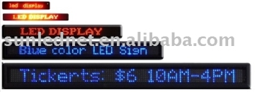 LED Outdoor One-line displays