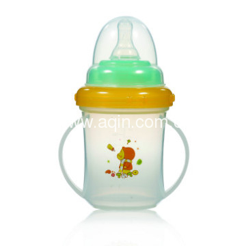 bpa free plastic Nipple Training Cup