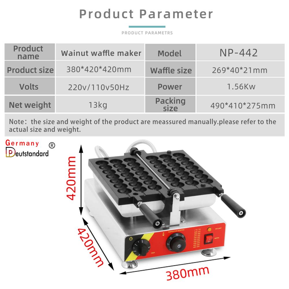 industrieller Mini-Waffelstickhersteller industrielle Waffelmaschine zu verkaufen