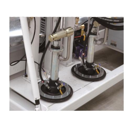 Double glass two component sealing robot